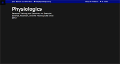 Desktop Screenshot of physicalrules.com